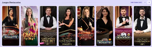 Spielen Sie Gold Saloon VIP 1 bei SpinBara – exklusives Live Casino ohne Demo-Version. Gold Saloon VIP 1 Live-Spiel mit professionellem Croupier – kein Demomodus verfügbar.