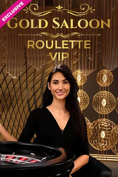 Gold Saloon Roulette VIP igra uživo AllySpin igra uživo: Gold Saloon Roulette VIP