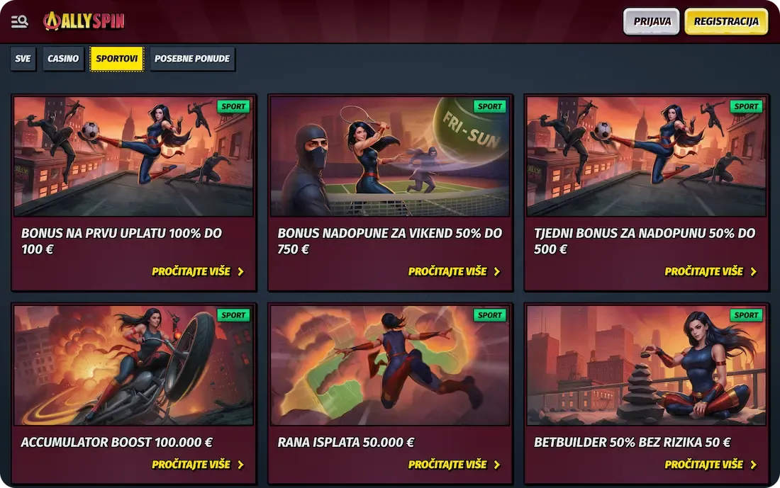 allyspin casino bonus sport